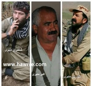 اسامی و تصویر 11 کشته شده اعضای دموکرات در سروآباد کردستان