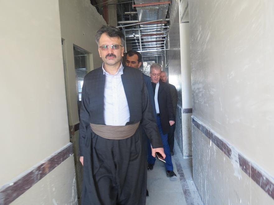 بیگلری از روند تکمیل درمانگاه تامین اجتماعی بانه انتقاد کرد