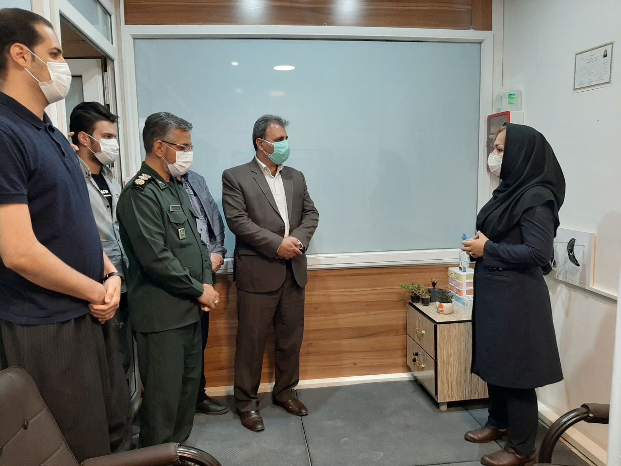 خانه بهداشت کارگری در کارخانه لامپ سازی تک تاب بانه افتتاح شد