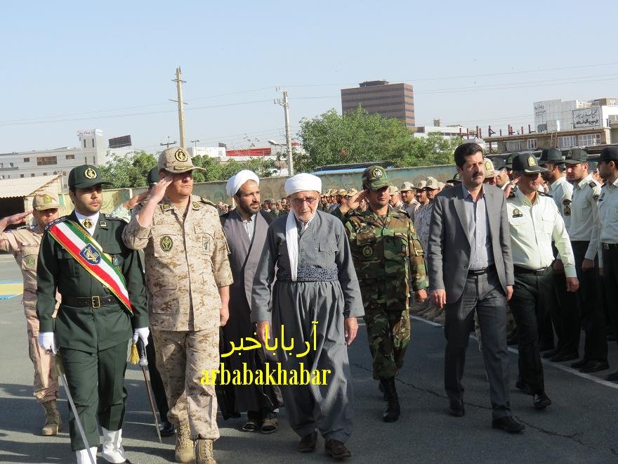 گزارش تصویری از مراسم صبحگاه مشترک نیروهای مسلح بانه بمناسبت فتح خرمشهر