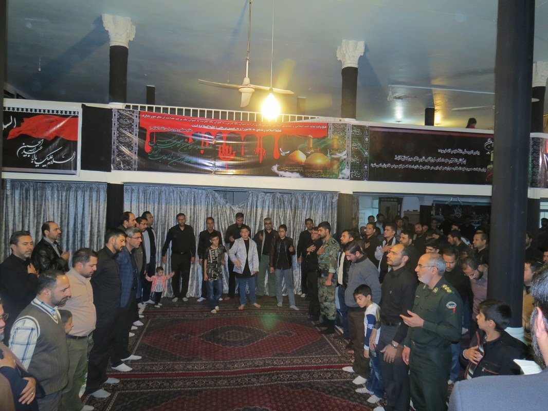 مراسم عزاداری و سوگواری اربعین حسینی (ع) در حسینیه خاتم الانبیاء بانه برگزار شد+تصاویر