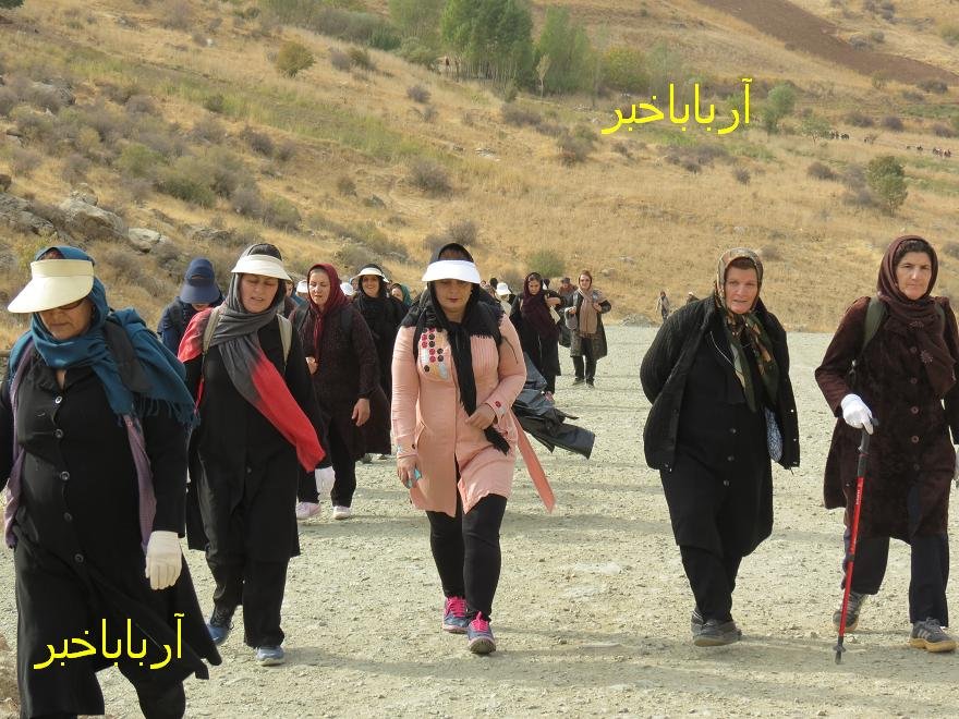 همایش کوهپیمایی در بانه به روایت تصویر