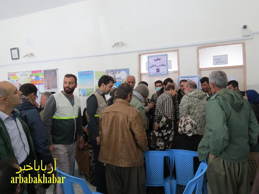 یکهزار نفر در اولین روز برپایی بیمارستان صحرایی بانه ویزیت شدند