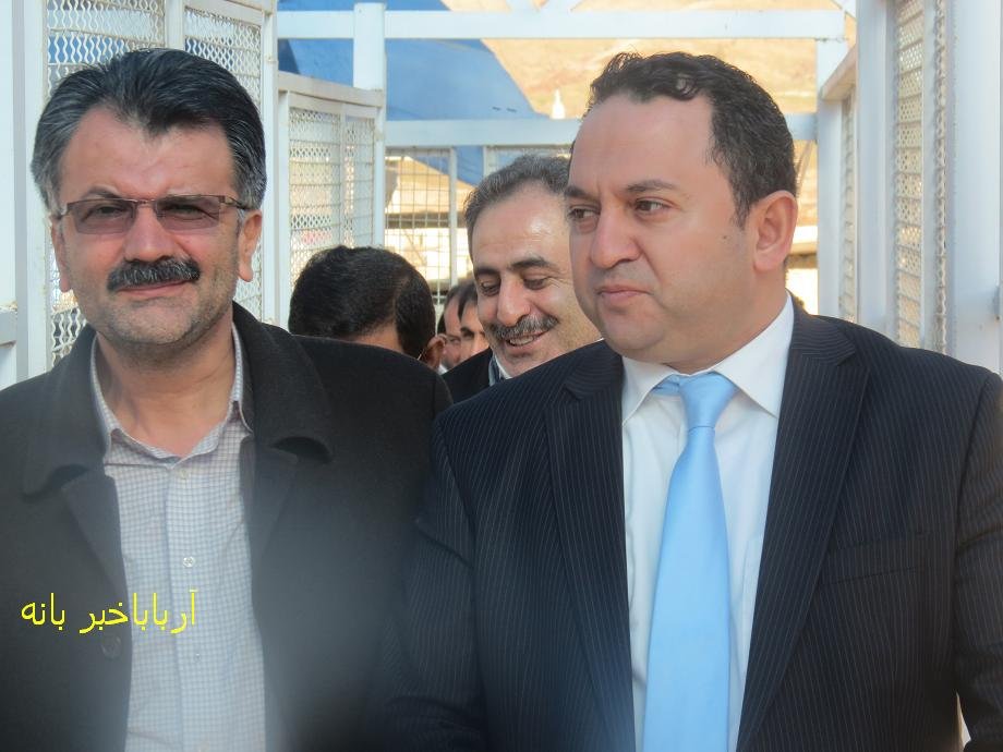 استاندار سلیمانیه از بازارچه مرزی سیران بند بانه بازدید کرد + عکس