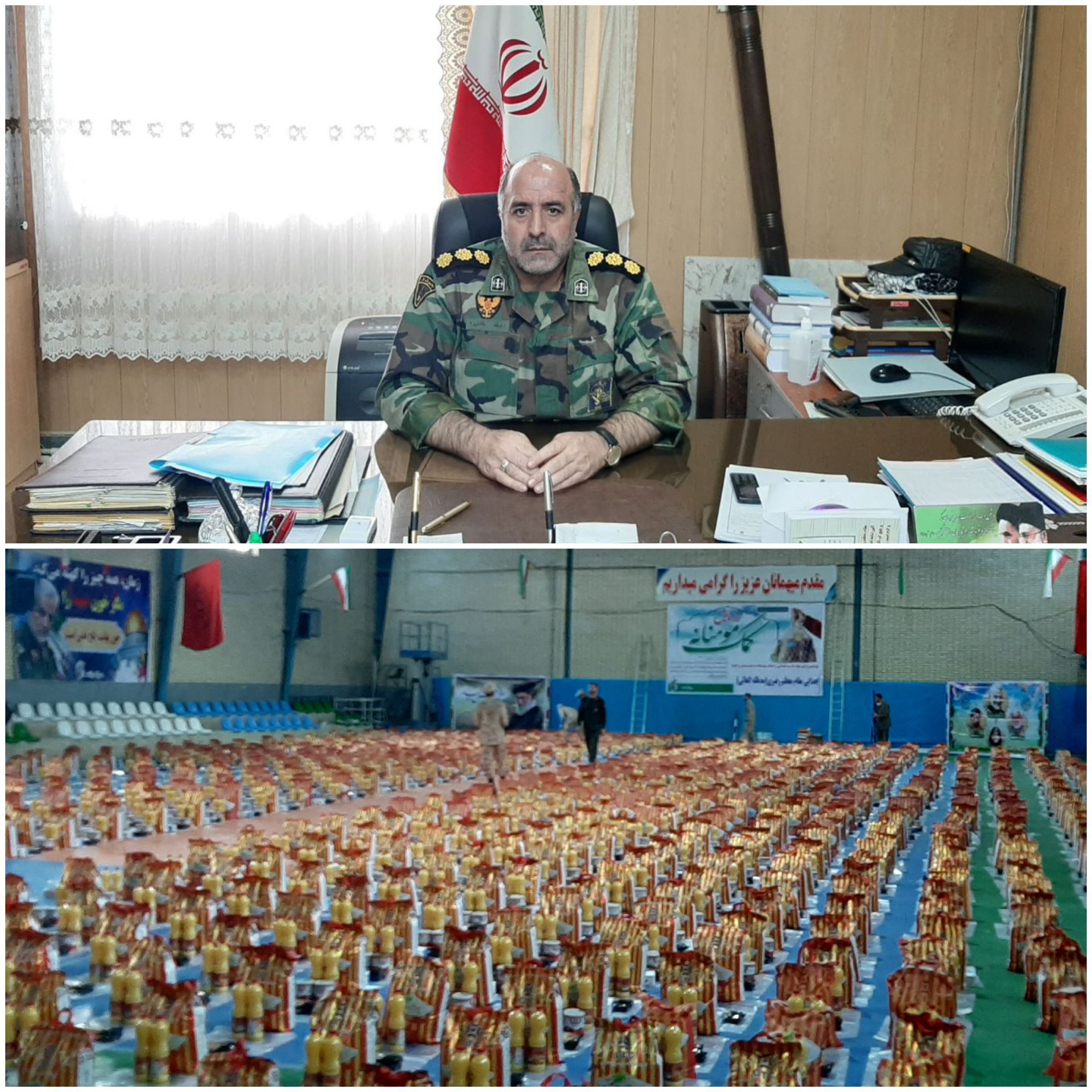 ۹۵۰ بسته غذایی در مرحله نخست رزمایش کمک مومنانه دربانه توزیع شد
