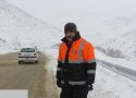 محور بانه - سقز "گردنه خان" بازگشايي شد / تردد بدون زنجير چرخ امكان پذير است