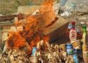 معدوم سازی 7 تن مواد غذایی فاسد در بانه