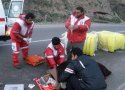 امداد رسانی هلال احمر بانه به 72 مورد حادثه جاده ای در بانه