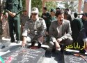 مزار شهیدان بانه غبار روبی شد + تصاویر