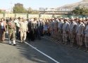 صبحگاه مشترک نیروهای مسلح گرامیداشت هفته دفاع مقدس در بانه برگزار شد // تصاویر