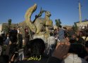 تندیس سنجاب در بانه رونمایی شد
