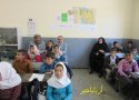 مدیرکل آموزش دبستانی وزارت آموزش و پرورش از دبستان  مهر در  روستای نجنه بازدید کرد+ عکس