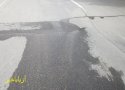 هدر رفت آب در چهار راه حمزه آباد و بیخیالی مسئولان آبفا ی بانه+ عکس