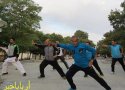 همایش ورزش صبحگاهی در بانه برگزار شد + عکس