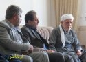 فرماندار و مسئولین در اولین روز از هفته دولت با امام جمعه بانه دیدار کردند + تصاویر
