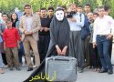 نمایش خیابانی با موضوع اعتیاد در بانه برگزار شد + عکس