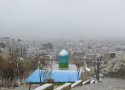 بارش برف در شهرستان بانه و سفید پوش شدن ارتفاعات /کاهش محسوس دمای هوای شهرستان + تصویر