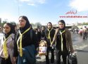 246 دانش آموز دختر از مدارس بانه به اردوی راهیان نور اعزام شدند + عکس