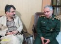 بیگلری با فرمانده سپاه بانه دیدار کرد