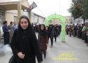 246 دانش‌آموز دختر از مدارس بانه‌ به مناطق عملیاتی غرب کشور اعزام شدند+ عکس