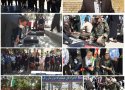 به مناسبت هفته دولت ، گلزار شهدای بانه با حضور جمعی از مسئولین و با رعایت پروتکلهای بهداشتی غبارروبی و عطرافشانی شد.