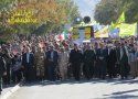 راهپیمایی 13 آبان در بانه برگزار شد