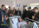 مسئولین بانه همزمان با هفته سلامت از بیماران بیمارستان صلاح الدین ایوبی عیادت کردند+ تصاویر