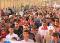 همایش پیاده روی خانوادگی گرامیداشت هفته دفاع مقدس در بانه برگزار شد