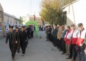 آخرین کاروان راهیان نور دانش آموزی بانه عازم مناطق عملیاتی شد+ تصاویر