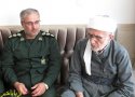 فرمانده سپاه بانه با امام جمعه این شهر دیدار کرد