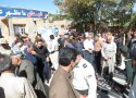 مزار شهدای سلیمان بک بانه غبار روبی شد + تصاویر