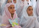 جشن شکر گزاری مهارت روخوانی قرآن پایه سوم ابتدایی در بانه برگزار شد + تصاویر