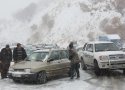 گرفتار شدن صدها خودرو  در گردنه خان بانه