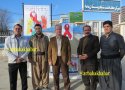 چادر اطلاع رسانی مبارزه با ایدز در بانه برپا شد