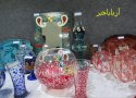 نخستین نمایشگاه ویترای (نقاشی روی شیشه )در بانه برپا شد + عکس
