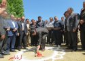 بزرگترین پروژه تفریحی گردشگری غرب کشور" آربابالند" در بانه کلنگ زنی شد