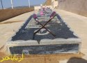 مزار شهدای غریب و گمنام سیران بند بانه غبار روبی و عطر افشانی شد