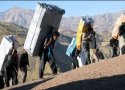 روی آوردن بیکاران سایر شهرها به کولبری/ کوه های غرب ،قتلگاه بار به دوشان فقیر