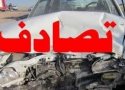 تصادف اتوبوس با پژو در محور \"سقز بانه\"