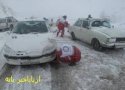 امداد رسانی به  800 مسافر نوروزی  گرفتار در برف و کولاک در بانه