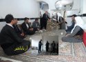 دیدار رئیس اتاق اصناف بانه با خانواده شهدای اصناف این شهر