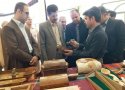 نمایشگاه توانمندی های صنایع دستی در بانه افتتاح شد