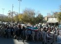 مراسم تشییع پیکر سرباز شهید عباس كاظمي از شهدای مرزبانی  بانه برگزار شد