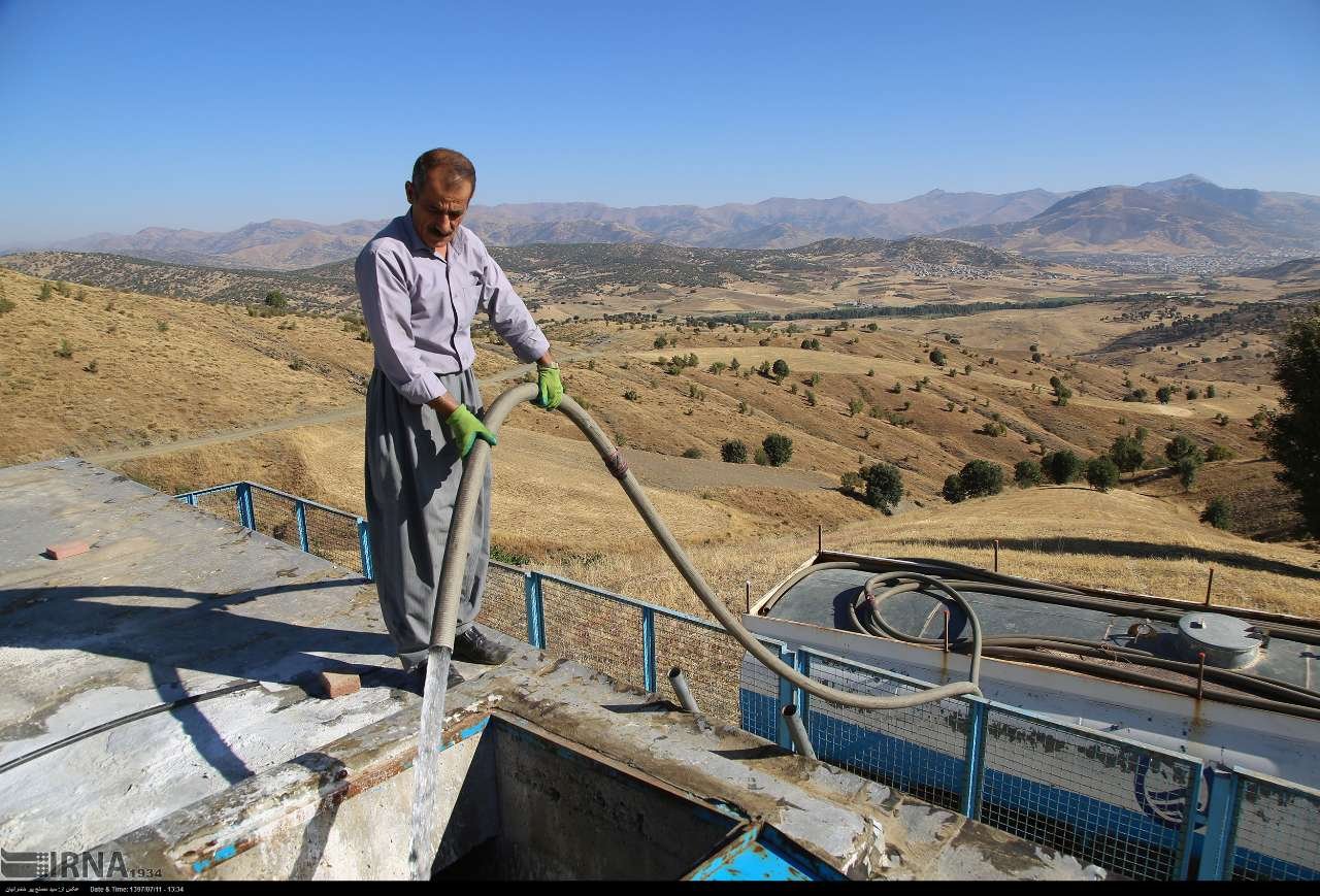 ۵۵ درصد روستاهای بانه کمبود شدید آب دارند