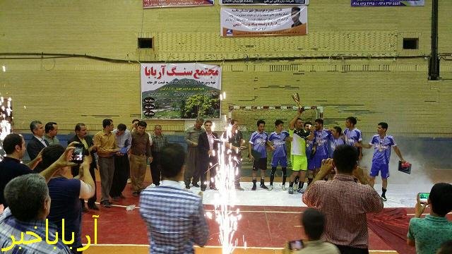 قهرمان مسابقات فوتسال جام رمضان در بانه مشخص شد + تصاویر
