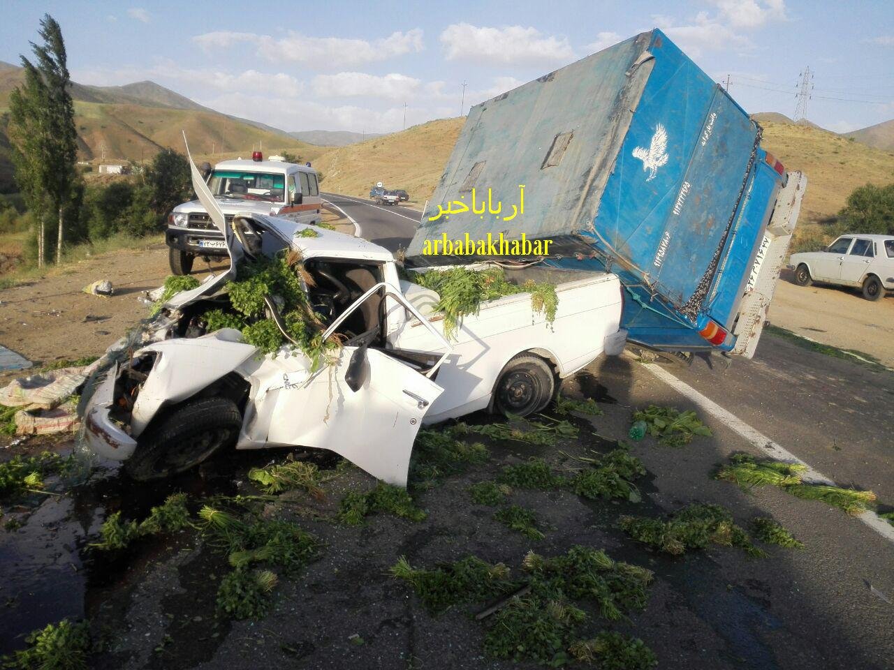 سانحه رانندگی در محور بانه به سقز دو مصدوم بر جای گذاشت