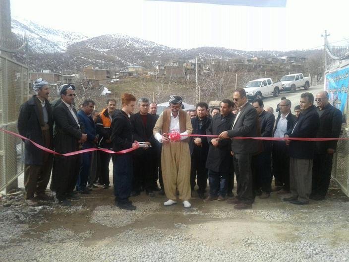 پروژه تفریحی - گردشگری روستای (رشید قلعه) بانه افتتاح شد+ تصاوير