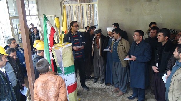 4 پروژه گازرسانی در بانه به بهره برداری رسید
